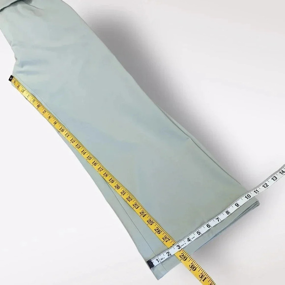 Tailor B. Moss Casual Straight Leg High Waist Trouser Pants Women Size 6 Green - Picture 12 of 14